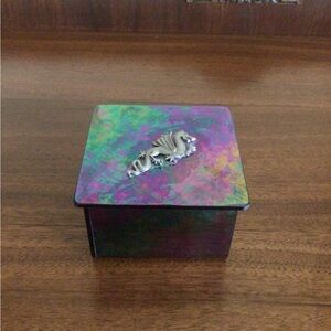 Dragon Glass Trinket Box